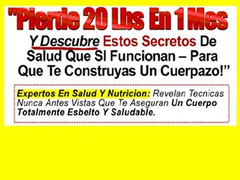 Como bajar de peso rapido,[adelgazar y perder peso rapidamen