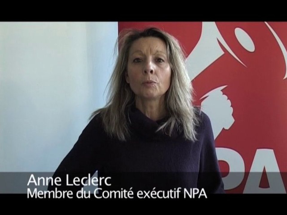 NPA Point Actu avec Anne Leclerc  13/12/2010