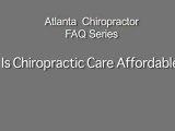 Is Chiropractic Care Affordable?