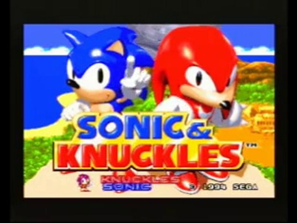 Test Sonic And Knuckles (Megadrive)