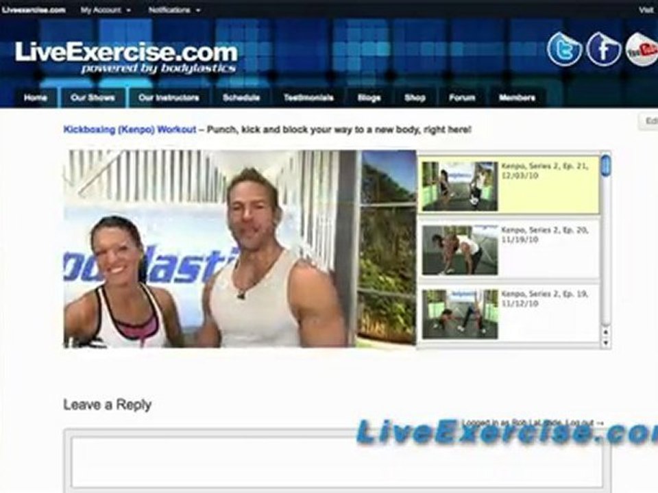 Kenpo Cardio Kickboxing Workouts