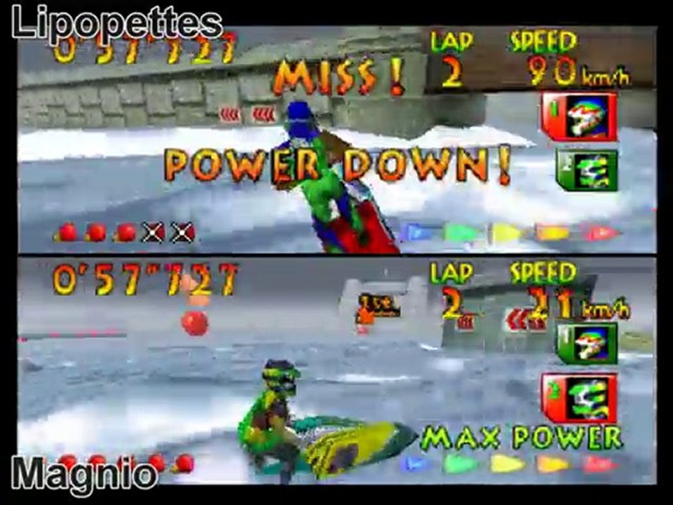 Jeu en Réseau - Finale Wave Race 64 (Tournoi n°19) (N64)