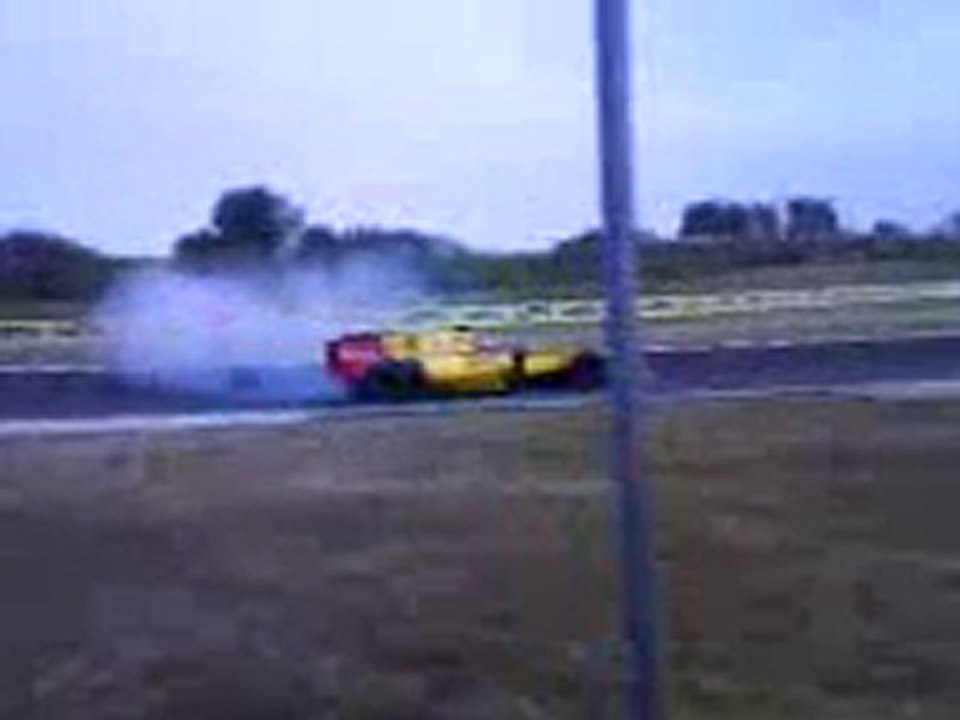 Renault Roadshow Poznań 2010 - Kubica bączki