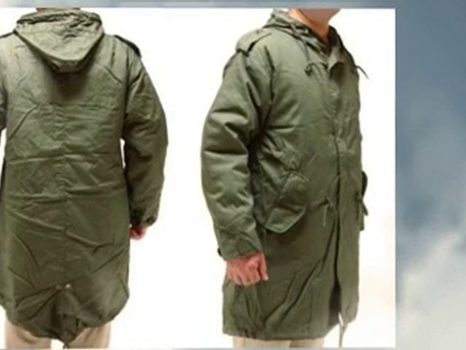 OLIVE DRAB M-51 PARKA