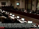 La OEA llama a Nicaragua y a Costa Rica al diálogo