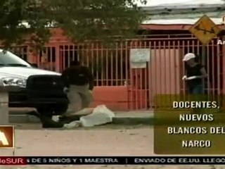 Criminales extorsionan a maestros de escuela en Ciudad Juárez, México