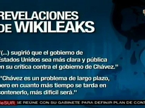 Iglesia venezolana pidió a EE.UU. cooperar contra Chávez (Wikileaks)