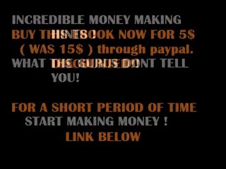 EBOOK : Incredible Money Making Hints