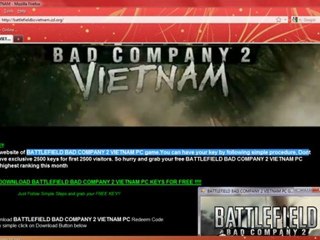 DOWNLOAD BADCOMPANY 2 VIETNAM PC SERIAL KEY GENERATOR 100%