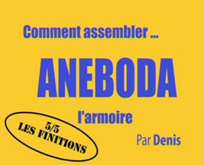 Comment assembler l'armoire ANEBODA d'IKEA - 5/5