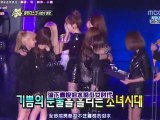 101212 SNSD 金唱片報導@Sec TV 中字