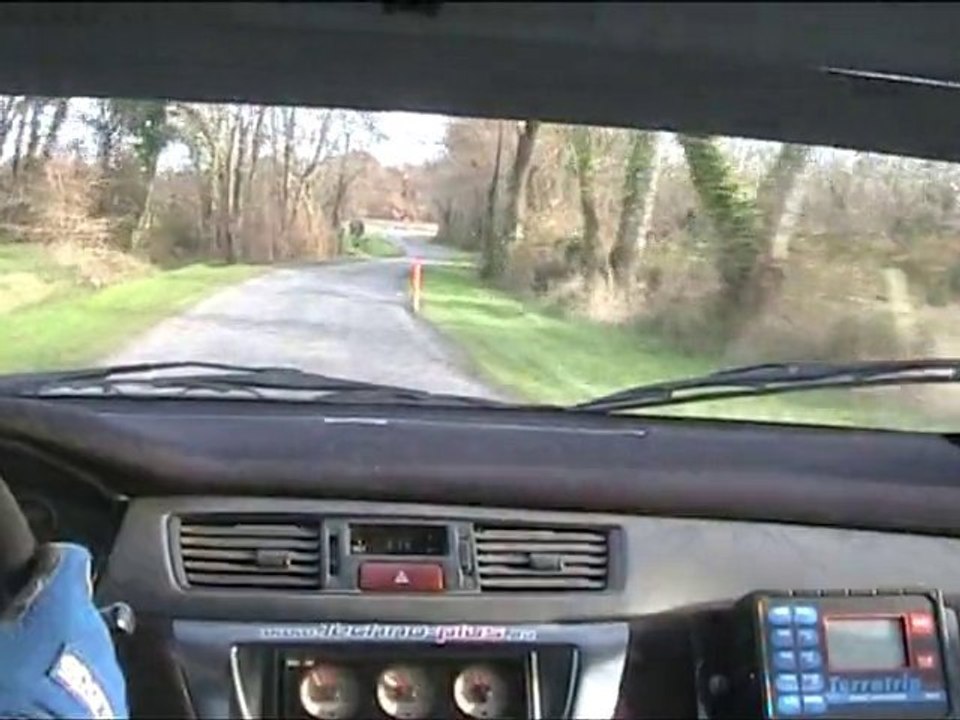 Médoc ES 6 PASCAL REY  / THOMAS TAILLANDIER MITSUBISHI EVO 8