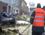 Spectaculaire accident entre Maubeuge et Mons