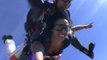 Ana Malhoa salta de paraquedas com a Queda Livre