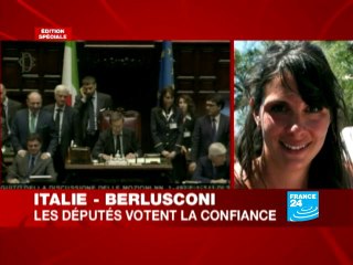 Le gouvernement Berlusconi obtient la confiance du Parlement
