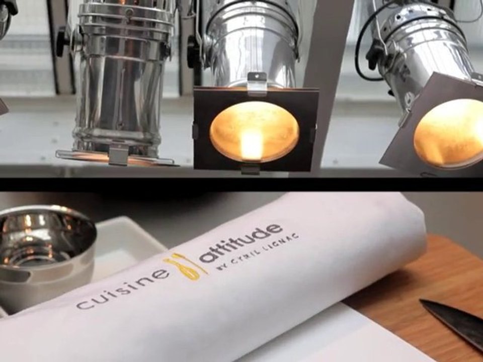 Cyril Lignac - Vidéo de l'atelier Cuisine attitude