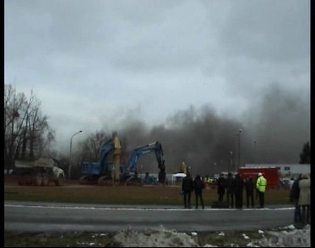 Dynamitage de la centrale EDF