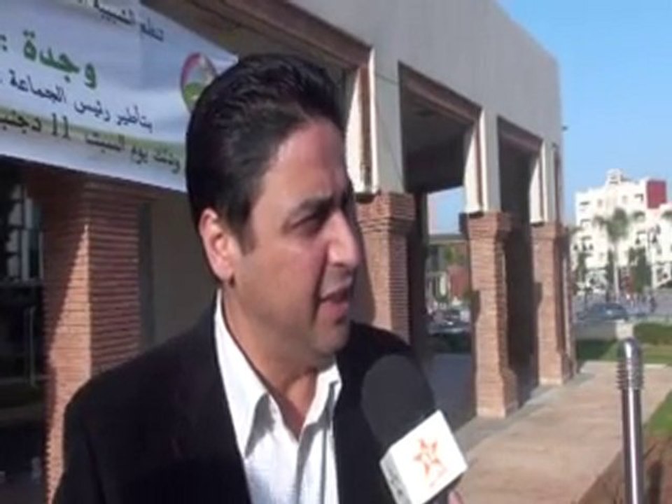 omar hjira president de la commune oujda