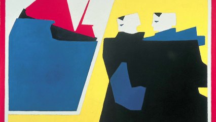 Bart Van Der Leck, "La Tempête"