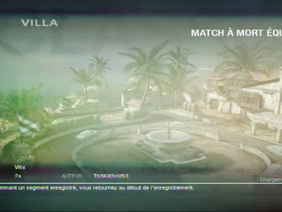 Black Ops: Test qualiter de vidéo avec dazzle