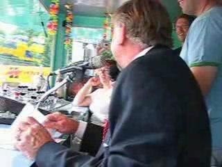 Arend Langenberg op de Tilburgse Kermis