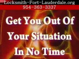 Fort Lauderdale Locksmith 954-363-3337 24 Hr Emergency Servi