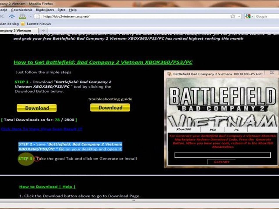 Get a full Battlefield Bad Company 2 Vietnam game on your PC