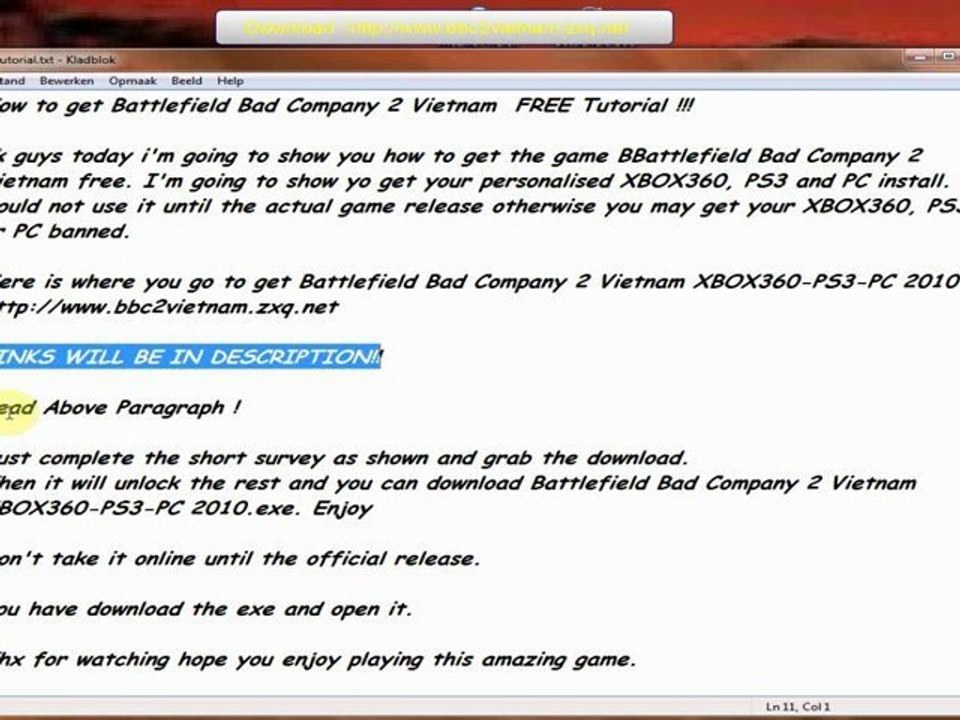 Battlefield Bad Company 2 Vietnam crack