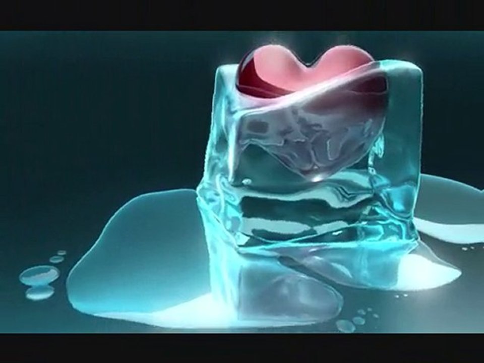 chrome plated heart