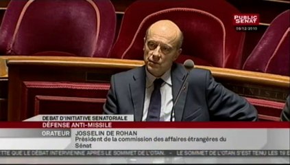 SEANCE,Débat d'orientation sur la défense anti-missile dans le cadre de l'OTAN