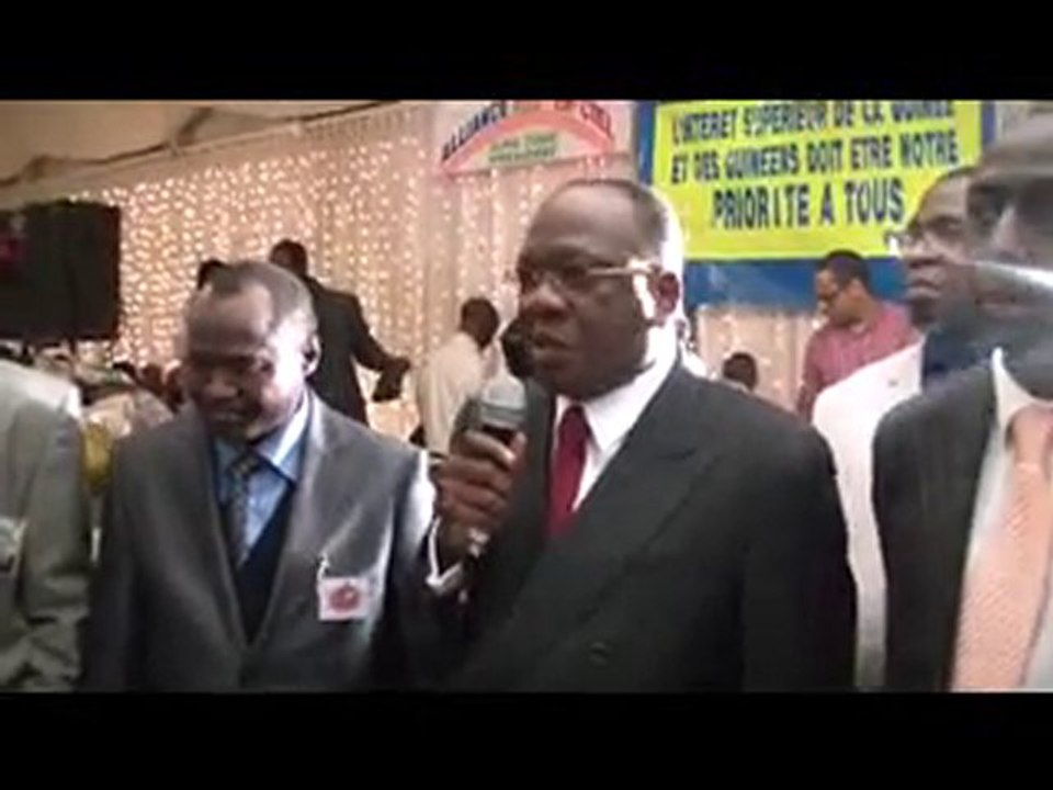 Discours et surprise de Lounceny FALL