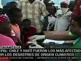 Cepal reporta pérdidas humanas y monetarias por cambio climático durante 2010