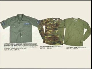 Army Clothing  Vintage Shirts