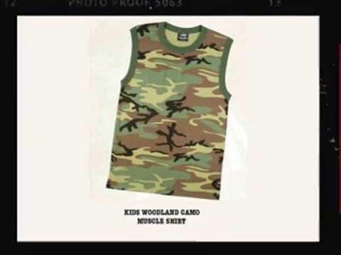 Kids Military T-Shirts & Tanks