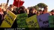 Italian students demonstrate against Berlusconi - no comment