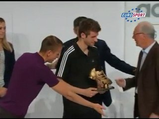 2010 Dünya Kupası'nın en iyileri ödüllerini aldı