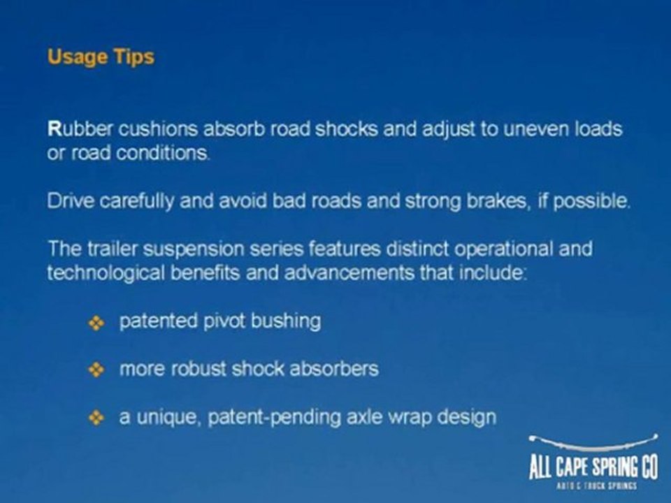 Affordable Ways to Improve Trailer Suspension Performance
