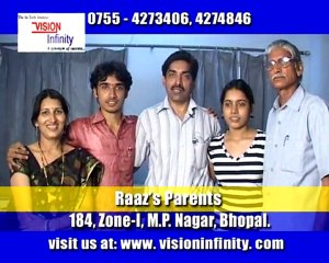 Raaz Dwivedi Topper Of Four Zone in IIT JEE 2010