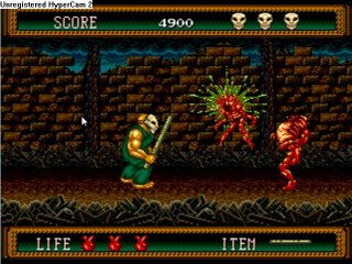 Splatterhouse 2: Premier niveau