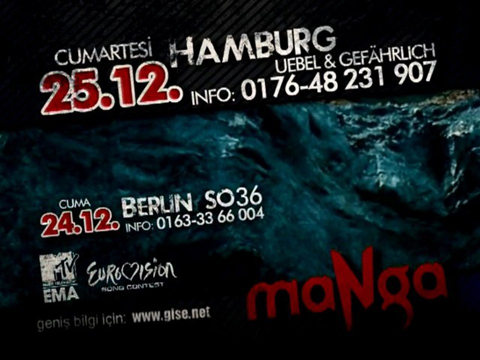 MANGA AVRUPA TURNESI