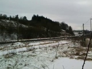 Passage d'un train radioactif en Lorraine