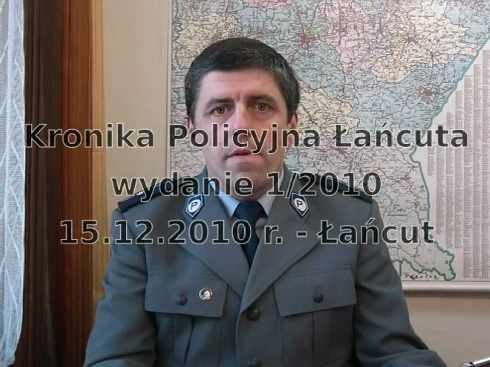 Kronika policyjna Łańcuta -  1/2010