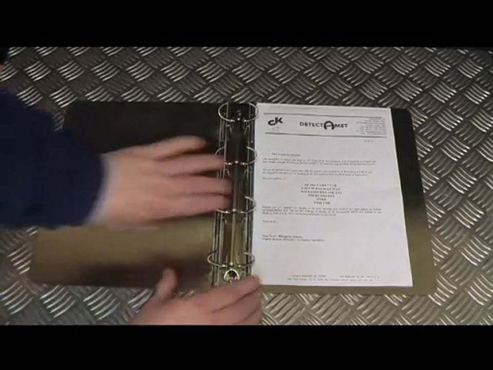 **NEW** Stainless Steel Ring Binders 4 ring