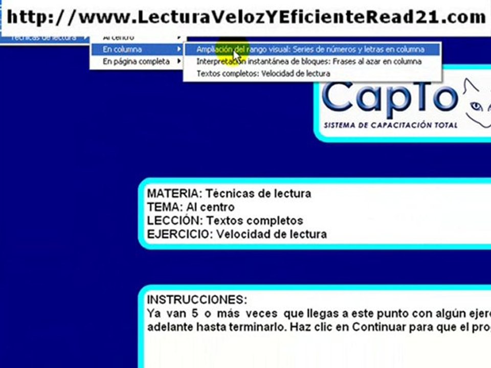 curso de lectura rapida, ejercicios de ortografia