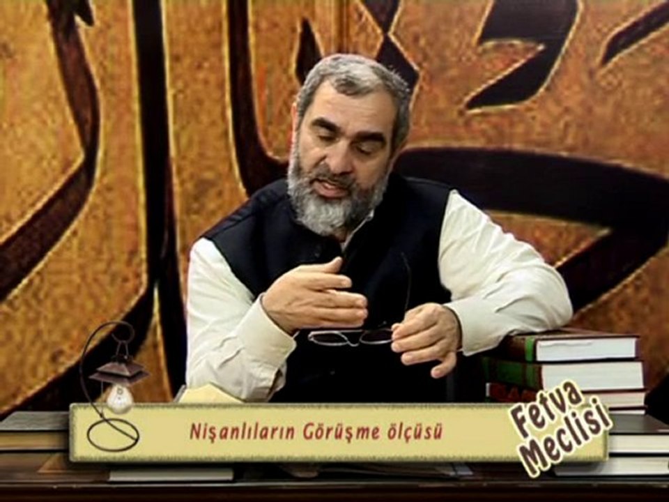 3-)Nureddin Yıldız - Nişanlıların görüşme ölçüsü