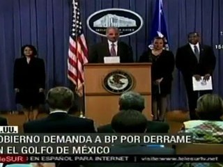 EE.UU. presenta demanda contra British Petroleum