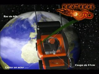 Publicité Tondeuse Extraterrestre "Keutherb"