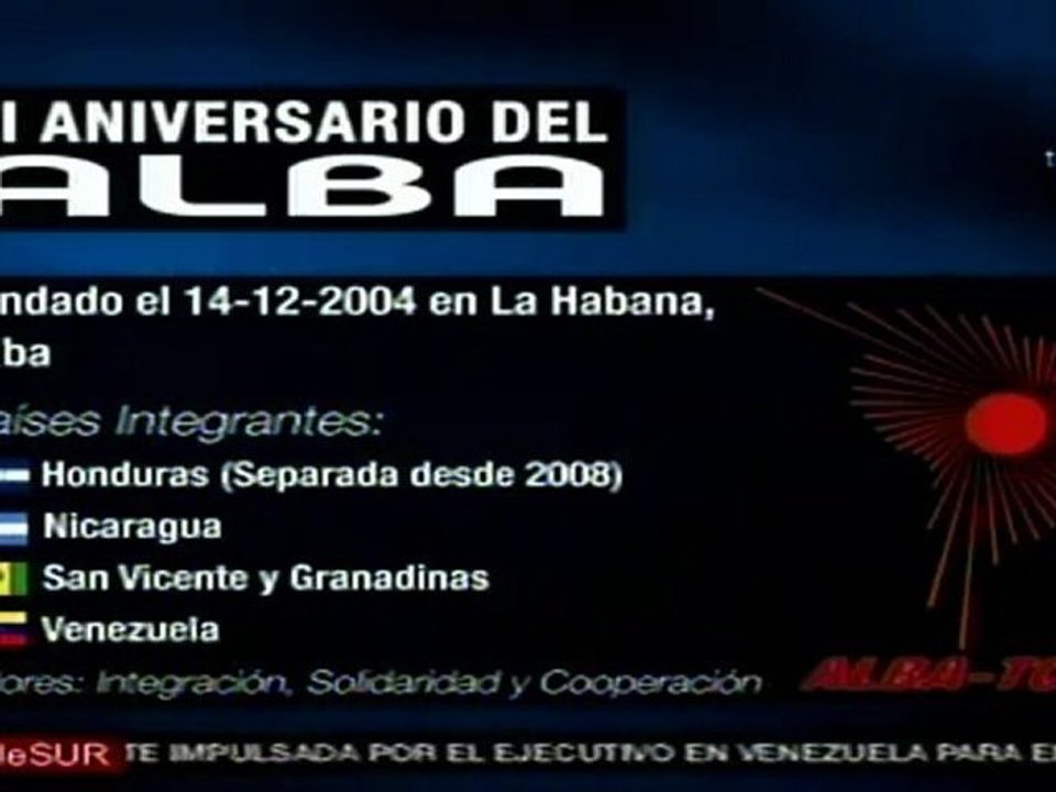 Destacan logros del ALBA en su sexto aniversario