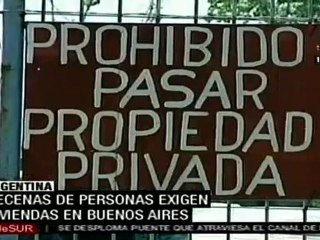 Buenos Aires se enfrenta al problema de la vivienda y la xenofobia
