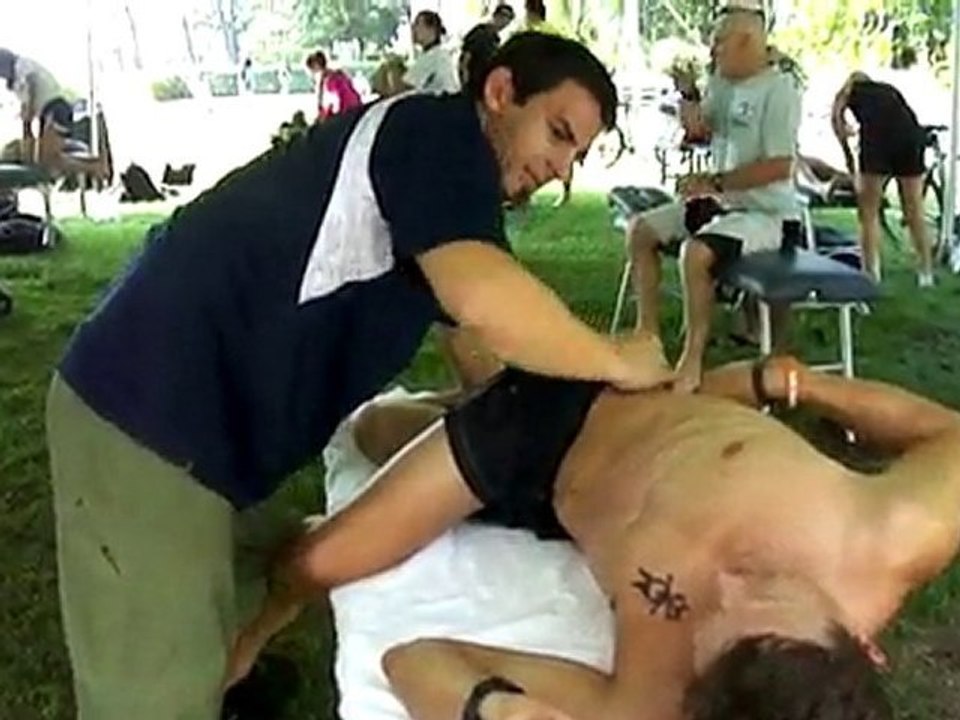 Active Release Treatment at Kona Ironman Championships 2010